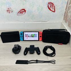 Nintendo Switch Oled 64GB ,Bonus Carry Case ( Used Very New )