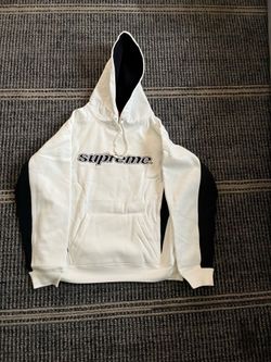 White supreme division hoodie
