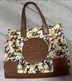 Tory Burch Ella Tote Mini “Lucky Meadow”