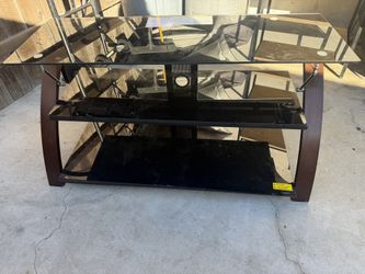 Glass TV Stand