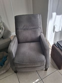 Grey Recliner