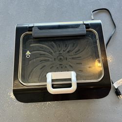 Electric Smokeless Grill And Air Fryer