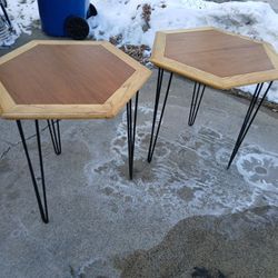 Mid Century Looking Tables 