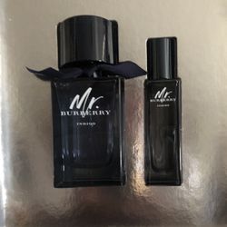 BURBERRY INDIGO SET 3.4 AND 2.0 PERFUME BRAND NEW