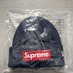 Supreme New Era Box Logo Beanie 