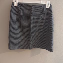 Black Pinstripe Skirt (from Korea)