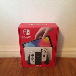 Brand New Nintendo Switch White OLED Console