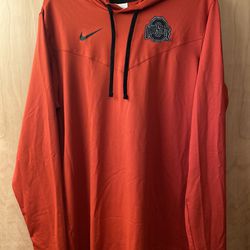 Ohio State Sweatshirt Hoodie On Field Dri Fit Sz M