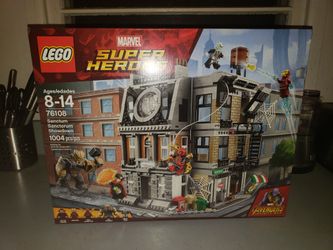 Lego marvel super heroes 76108 sanctum set for Sale in Dale City