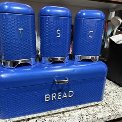 Bread Box & Canister Set  *Excellent Condition*