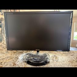 ASUS 22” VX228H Full HD Monitor – HDMI/DVI/VGA + Cables