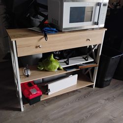 Side Dining Table... Used As A Coffee Table