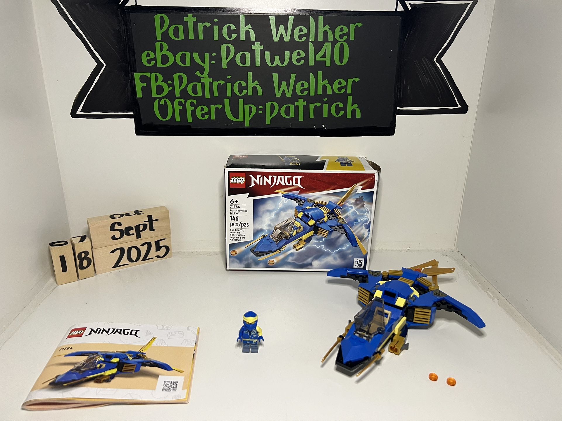 71784 LEGO Ninjago Core Jay's Lightning Jet EVO