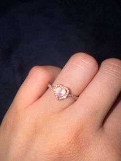14k rose gold plating ring