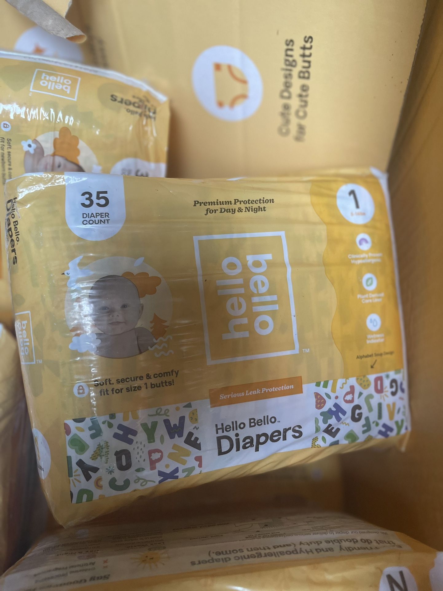BABY DIAPERS HELLO BELLO ORGANIC