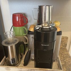 Coffee Frother,nesspreso Machine Cups 