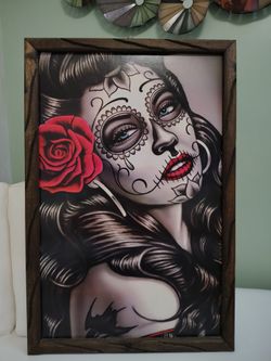 Day of the Dead Framed Wall Art