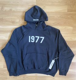 Fear of God Essentials Hoodie 1977 (Iron)