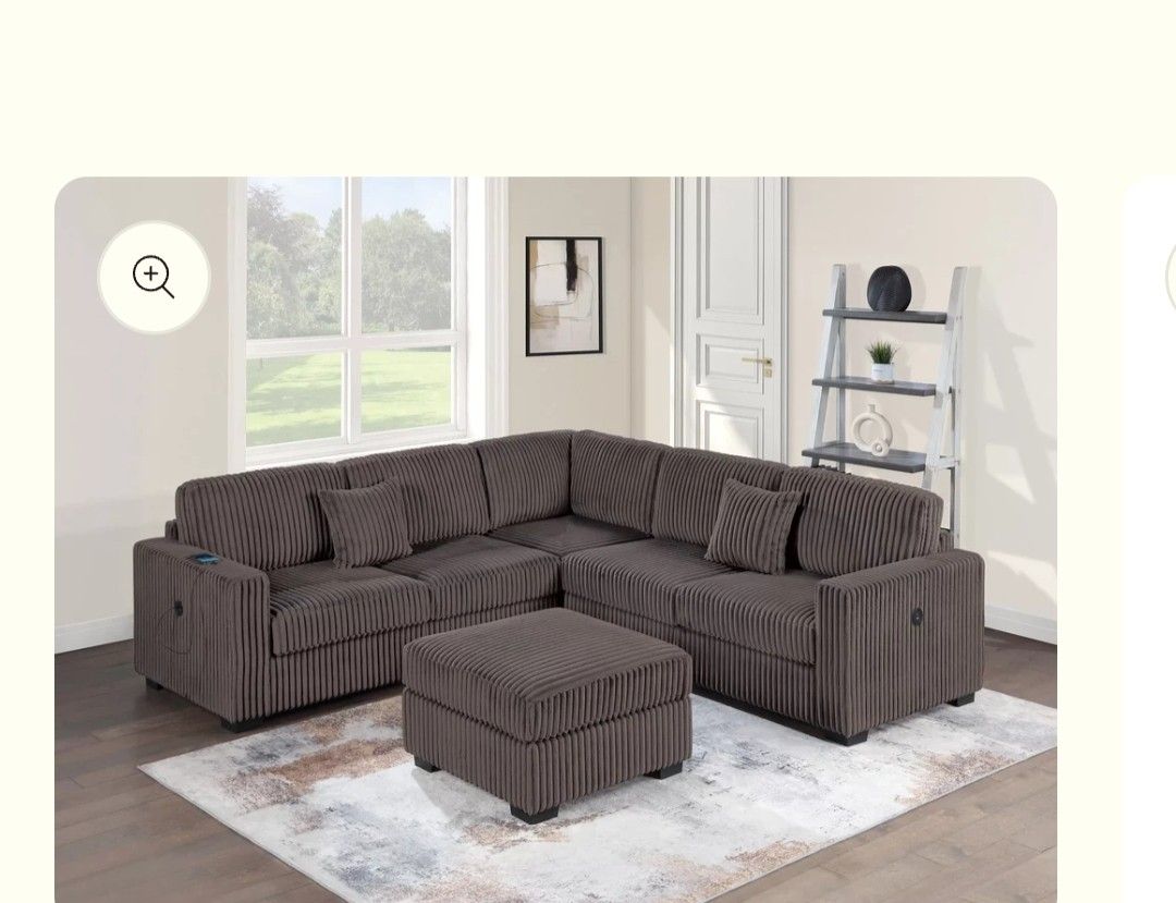 4-PC  Sectional Sofa Set