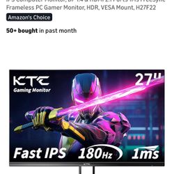 KTC 27 Inch gaming monitor- New