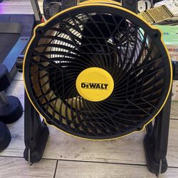 DeWalt 16" 3-Speed Benchtop and Hanging Drum Fan