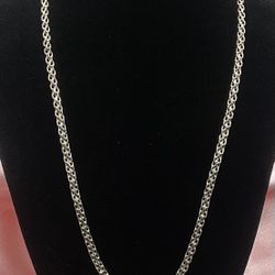 Sterling Silver 20” 4mm Necklace
