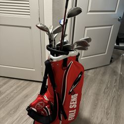 Clubs And Full send Golf Bag 