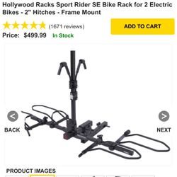 2 E-bike rack - Hollywood Rack