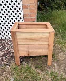 Handmade Cedar Planter Box