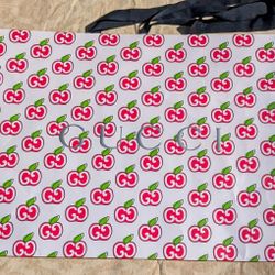NEW Gucci GG Apples Paper Shopping/Gift Bag - 18.75" x 14" x 6.5".