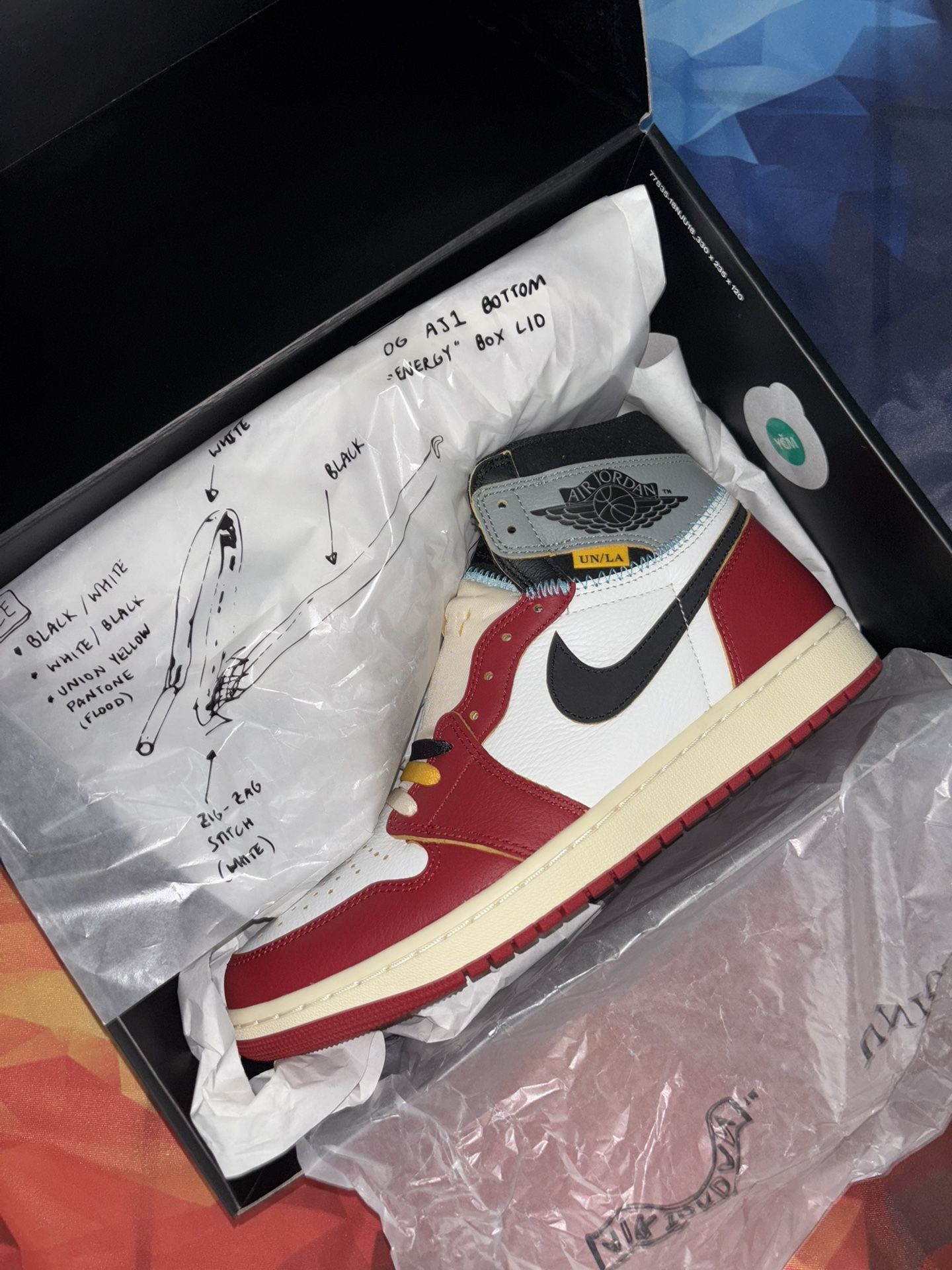 Jordan 1 Union Chi/shadow ,size 10 ,$280 Or Best Offer