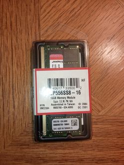Kingston (16GBx1) DDR5 5600mhz SODIMM RAM. Brand new/Sealed.