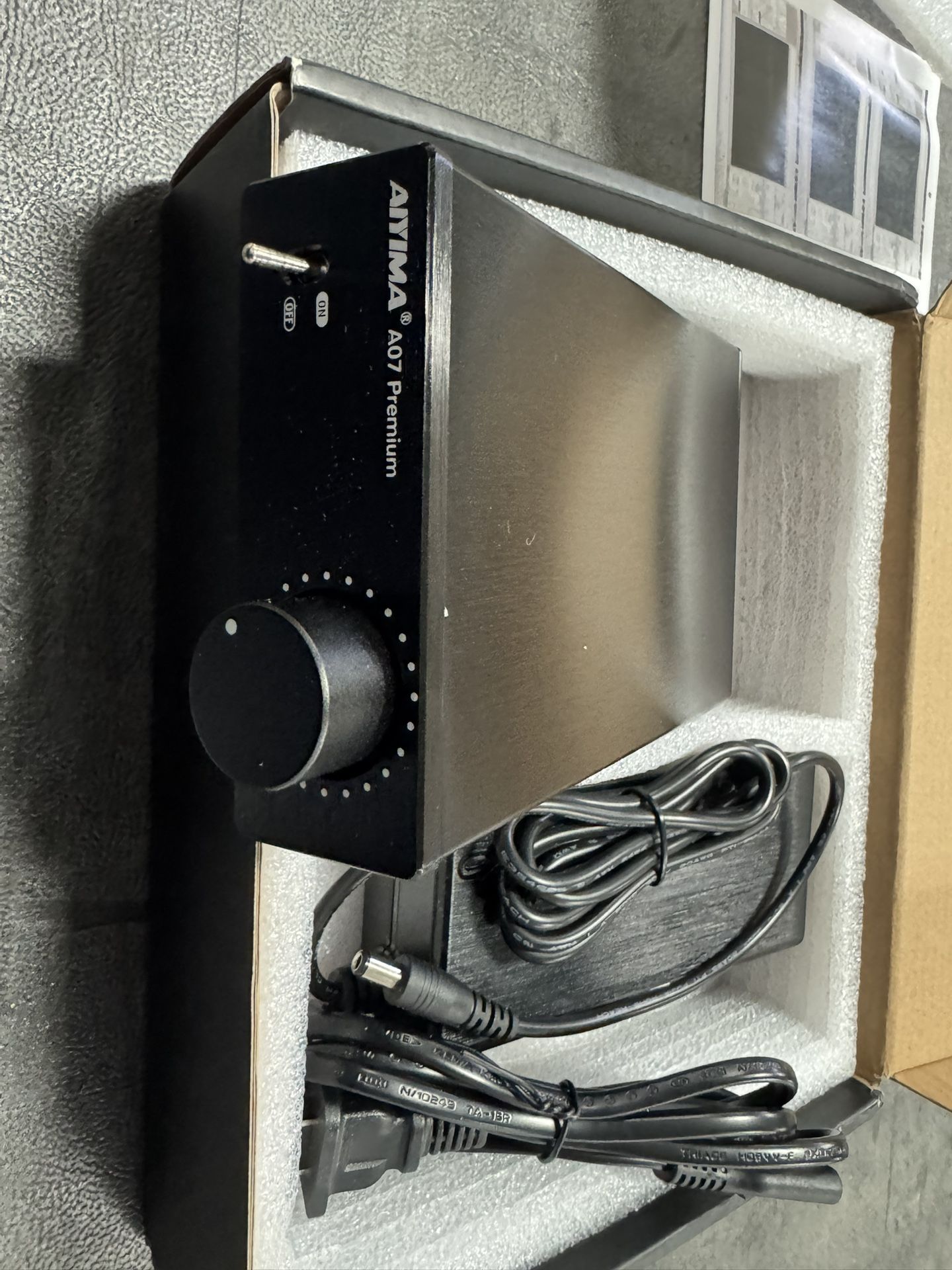 AIYIMA A07 300Wx2 HiFi Class D Power Amplifier - Black