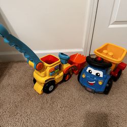 Vacuum And Trash Trak Kids Toys 