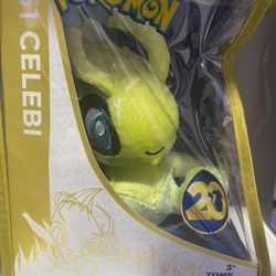 Celebi Plushie 20th Anniversary 