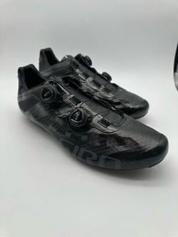 Giro Imperial Road Cycling Shoes 48 Carbon EC90 SLX2 Dual BOA Black Race