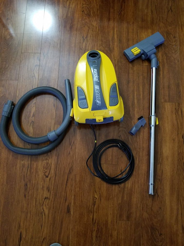 Eureka Rally 2 Bagged Canister Portable Vacuum Cleaner