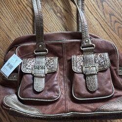 Women Vintage  Kathy Van Zeeland Big Hang Bag