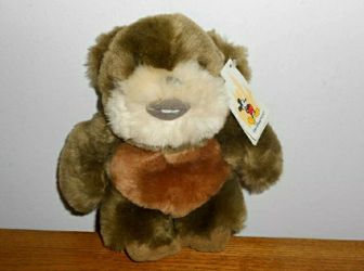 Star Wars Plush 9" EWOK ,Walt Disney World, Disneyland,Lucas Films NEW