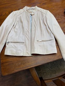Michael Kors soft leather jacket
