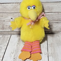 Applause Sesame Street Big Bird Plush 6" Muppets Yellow Stuffed Animal Toy