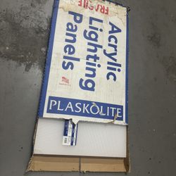 PLASKOLITE GIDDS-(contact info removed) Optix Acrylic Lighting Diffuser, Prismatic Clear, 23-3/4 × 47-3/4", 15 Per Case