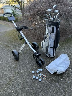 Golf Clubs (plus bag And Cart)