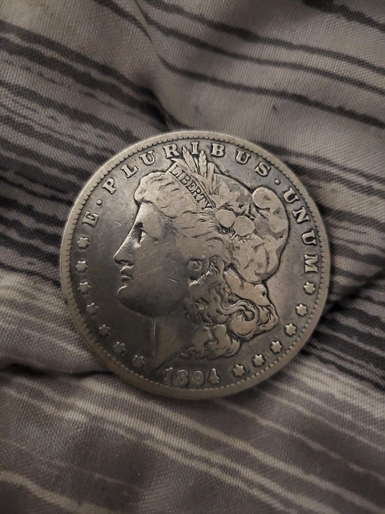 1894 O Morgan Silver Dollar 