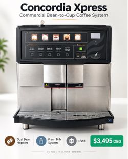 Concordia Xpress Commercial Bean-to-Cup Espresso Coffee Machine
