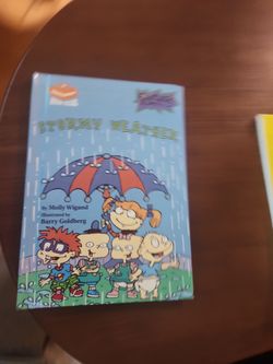 Nickelodeon book club - Rugrats stormy weather book