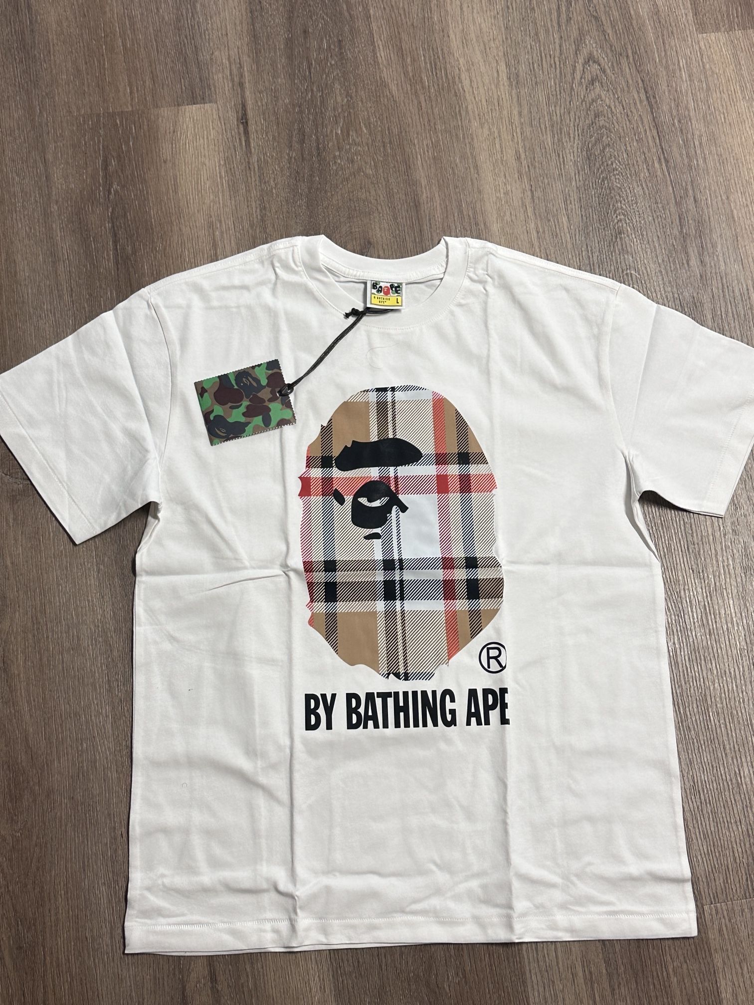 Bape Burberry Collab T Shirt