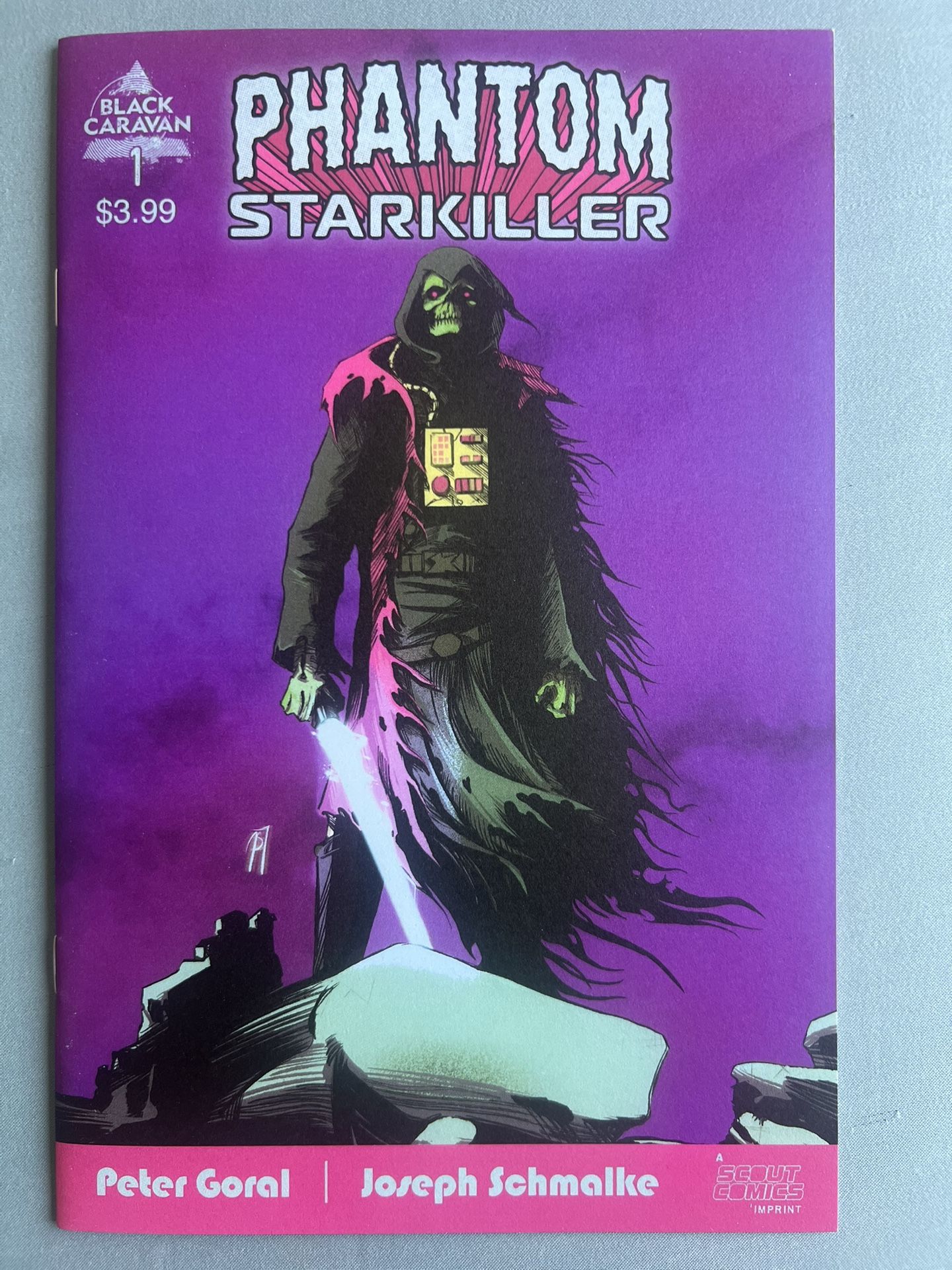 Phantom Starkiller 1 Joseph Schmalke 2nd Print Scout Comics 2020 NM!!