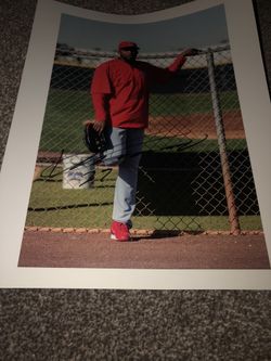 Photo Signed By Vladimir Guerrero