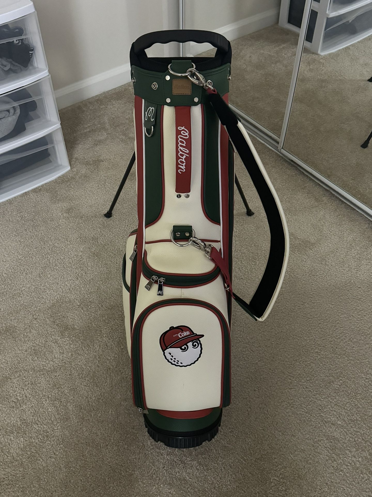 Malbon Golf Bag, Coca cola edition